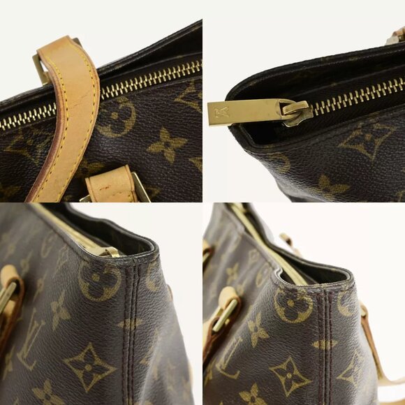 LOUIS VUITTON Cabas Piano Shoulder Bag Monogram Leather Brown M51148 84YF044 - Picture 15 of 15